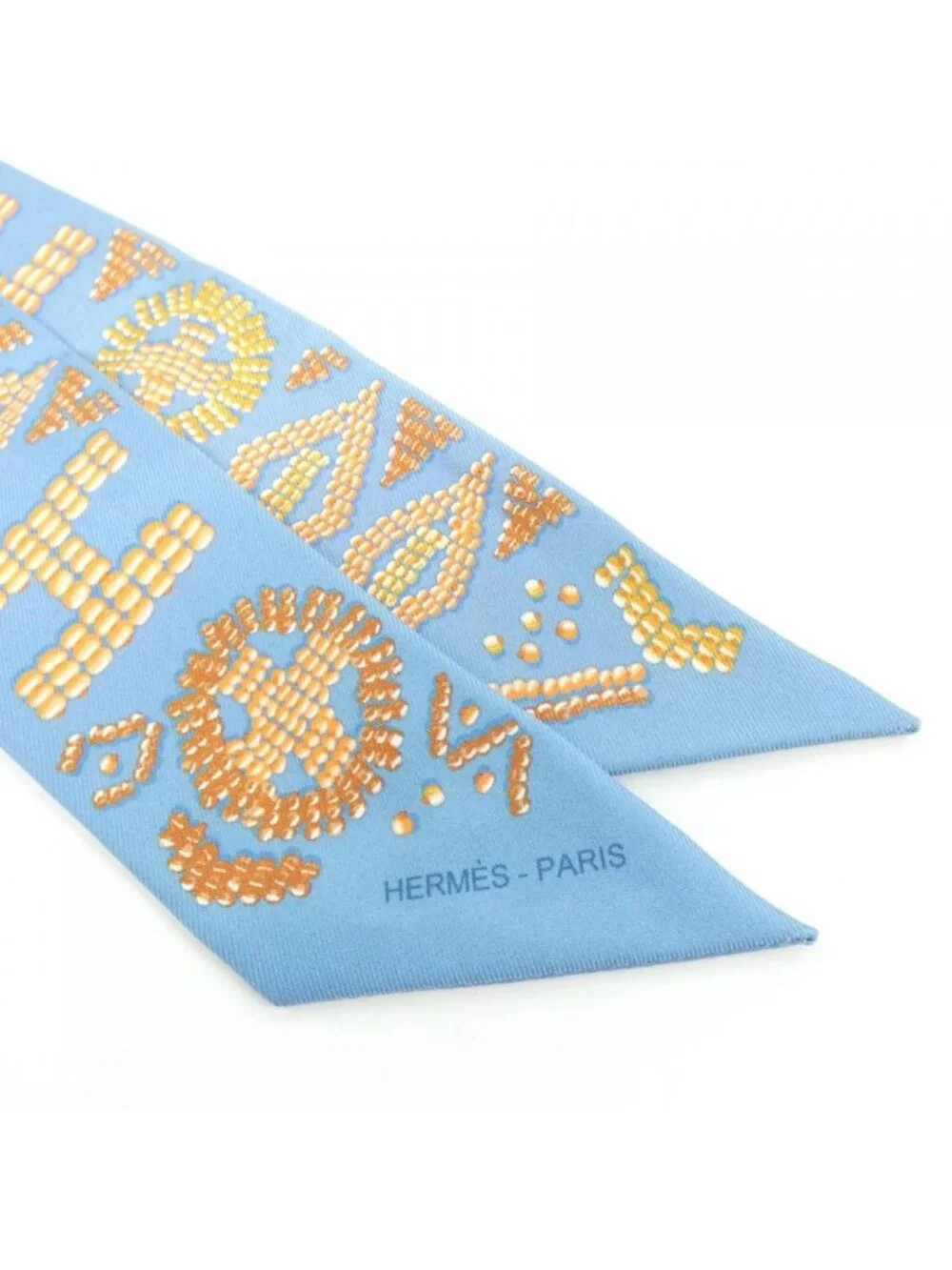 Hermes Kelly en Perles Twilly Scarf